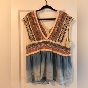 PILCRO/ ANTHROPOLOGIE TOP